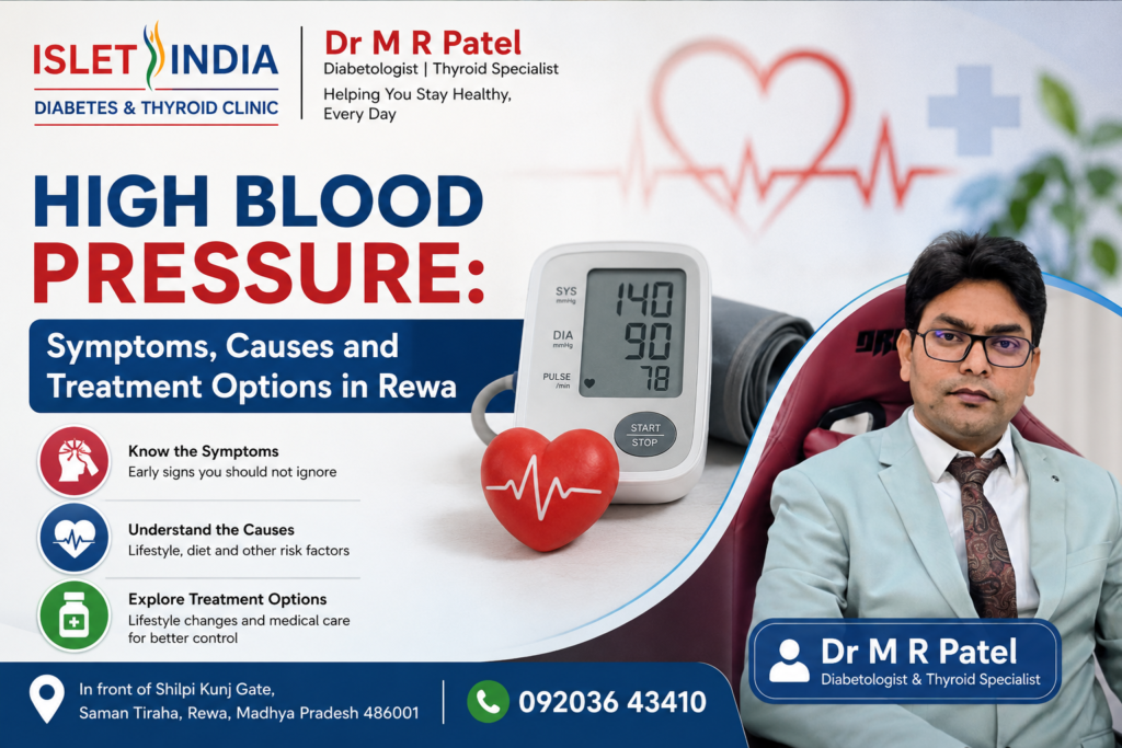 High Blood Pressure Symptoms, Causes and Treatment Options in Rewa
